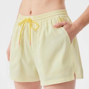 Outdoor voices shorts yellow size small